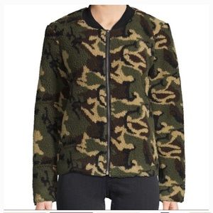 Sanctuary Camp Herpa Camouflage Bomber Jacket